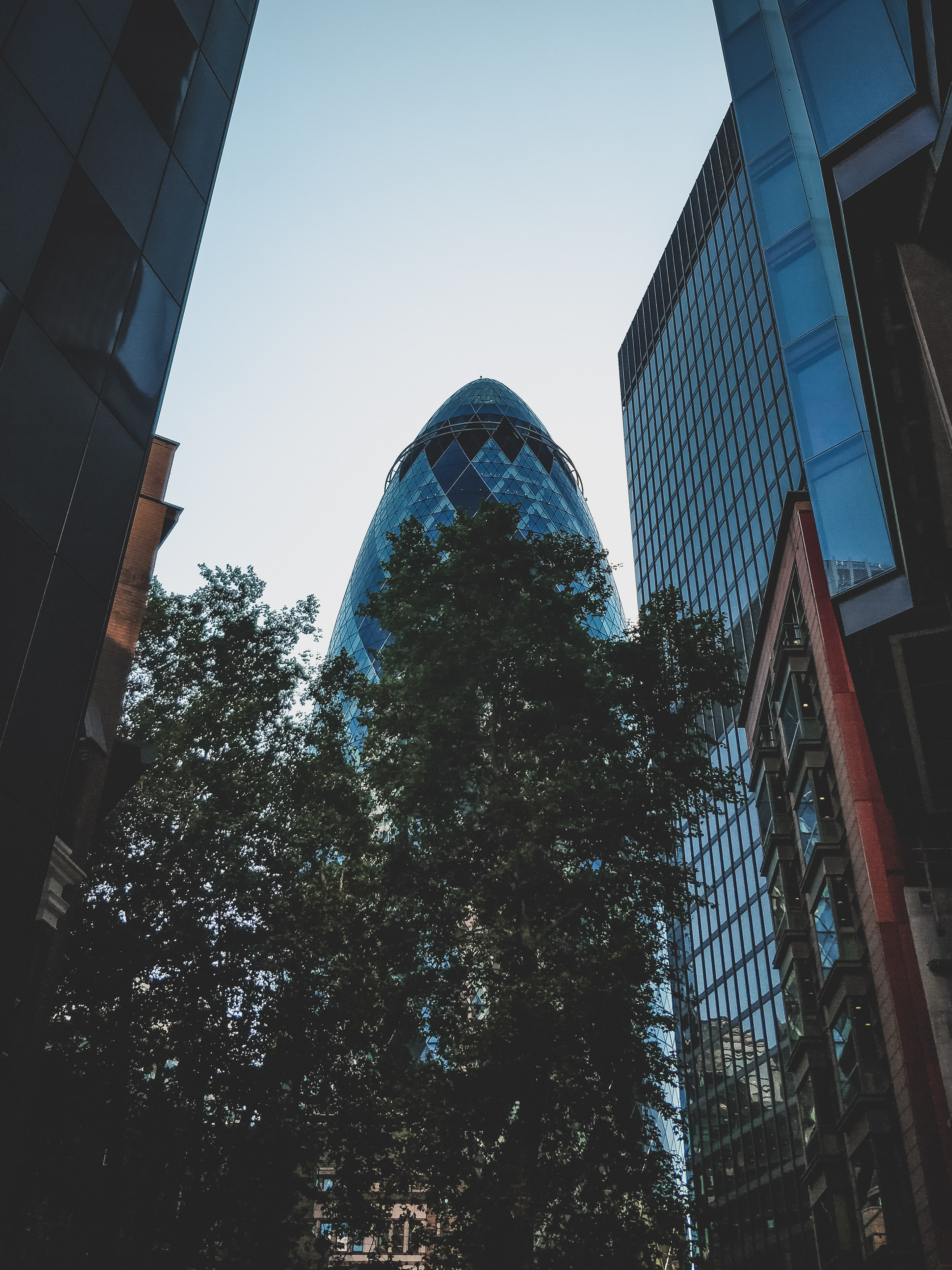 The Gherkin building