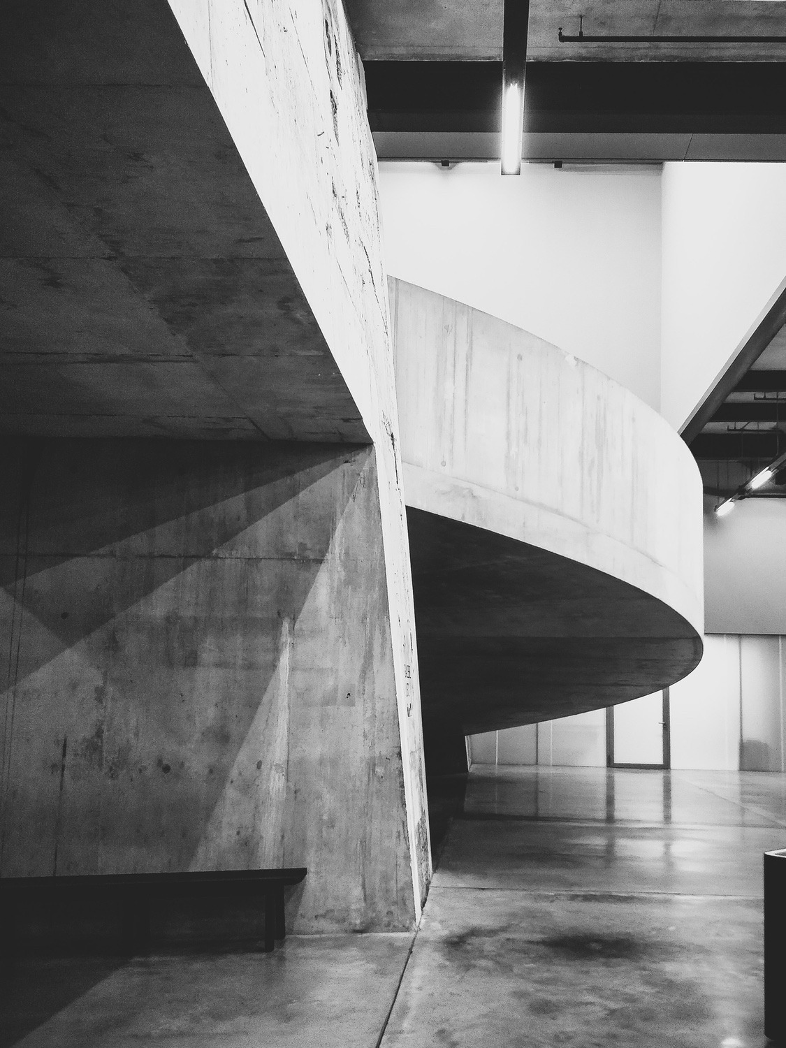 The concrete architecture of the Tate underbelly