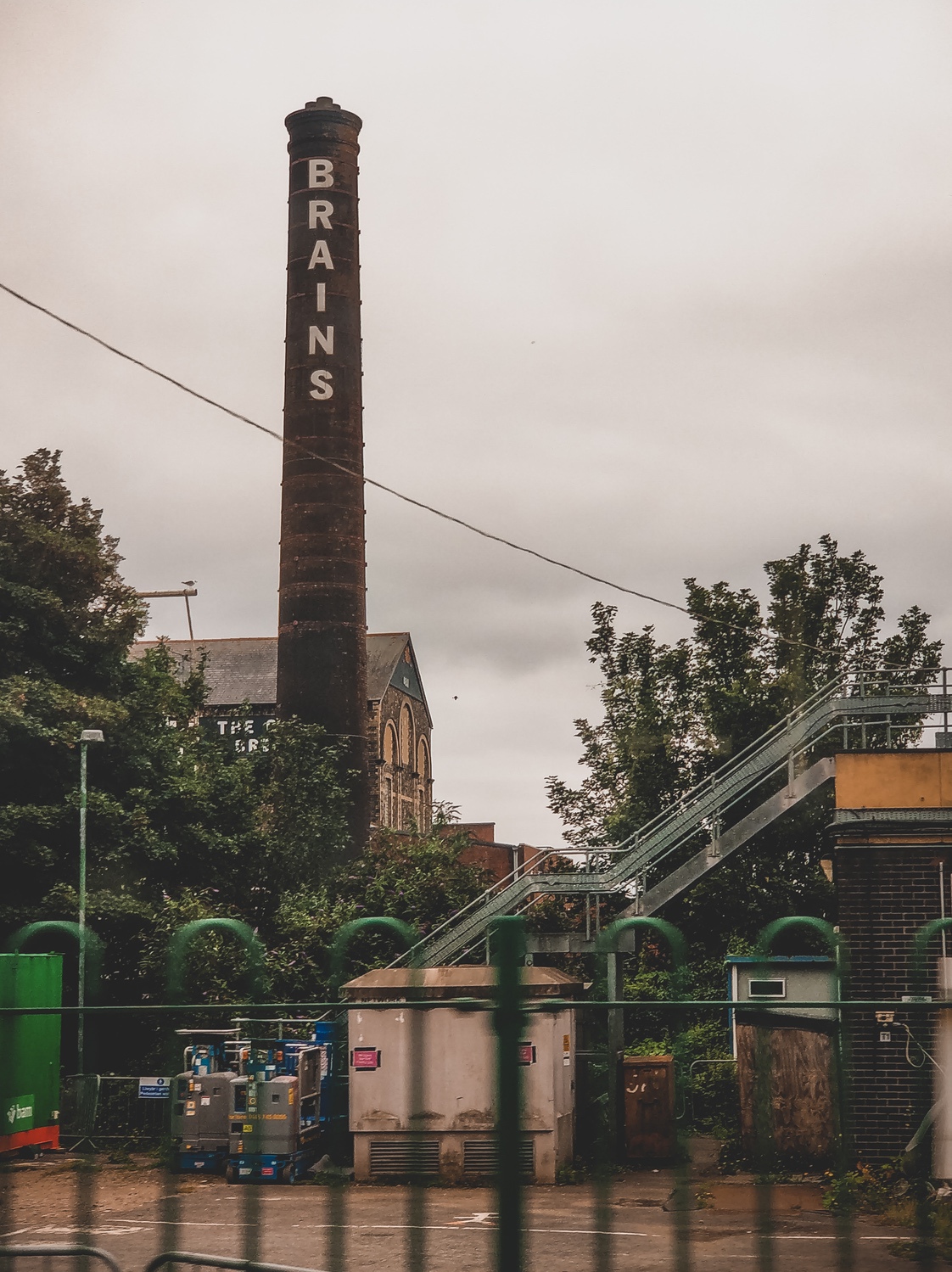 Brains Brewery tower