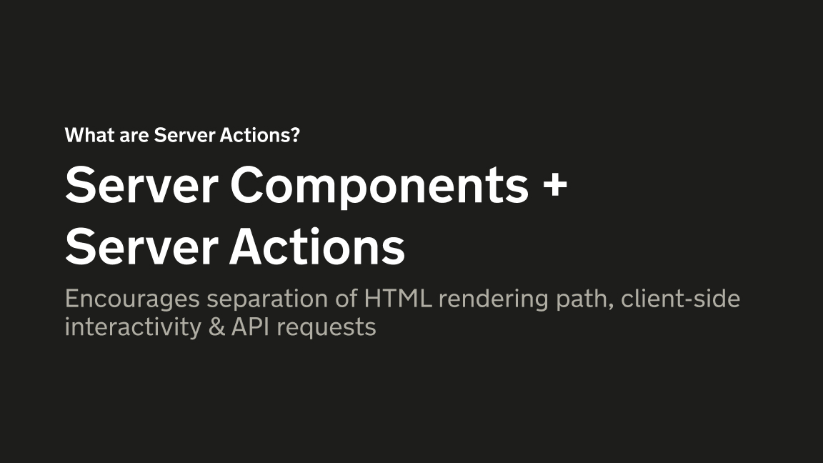 Next.js Server Actions | Trys Mudford