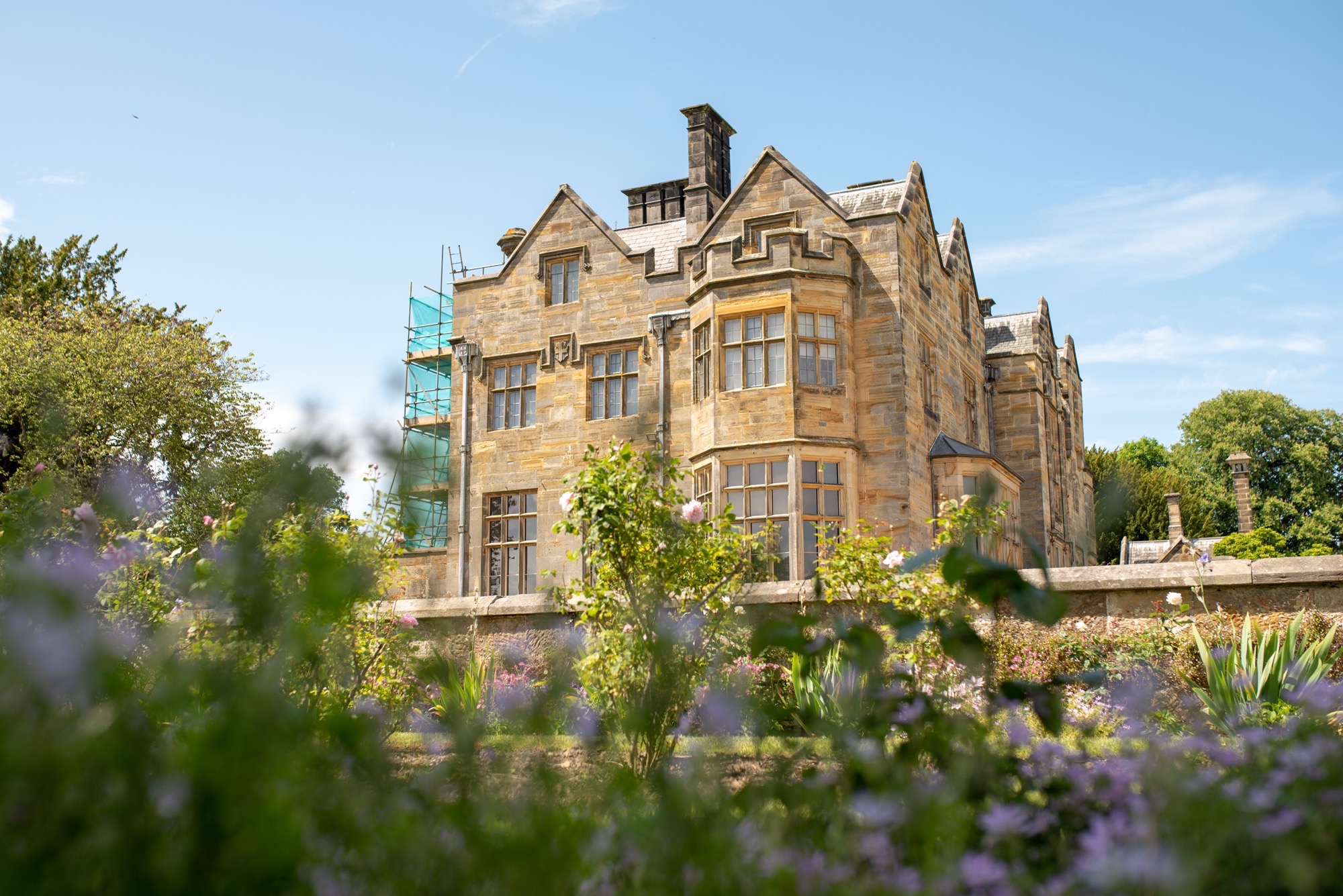 The house at Scotney Castle